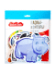 Пазлы-контуры Африканские животные 6 фигурок Baby Toys мягкие
