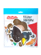 Пазлы-контуры Лесные животные 6 фигурок Baby Toys мягкие