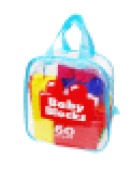 Конструктор пластиковый Baby Blocks 60 дет сумка