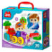 Конструктор пластиковый Веселый паровозик 30 дет Baby Blocks