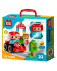 Конструктор пластиковый Пит-стоп 30 дет Baby Blocks
