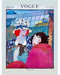 VOGUE. Теннисистки. Серия плакатов. Формат А4.