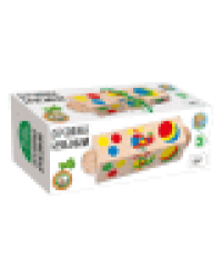 Кубики деревянные на оси Цвет 3 кубика