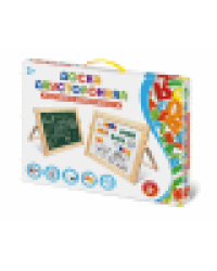 Доска комбинированная 9, настольная рус.ал., цифры, знаки, h25 мм неокр.