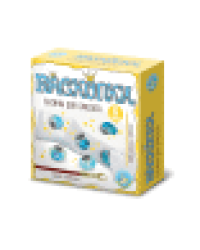 Раскопки Бусины для браслета 6 бусин-шармов голубой