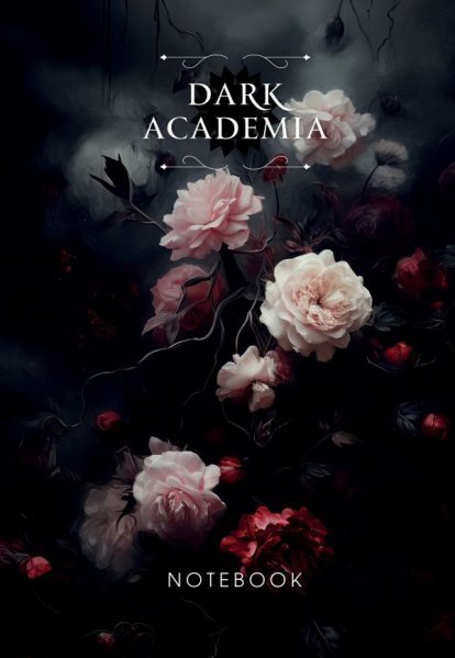 Обложка книги «Dark Academia notebook цветы» — <не указано>, ISBN 9785041927929
