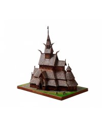 Ставкирка в Боргунне, Норвегия, ХII в.