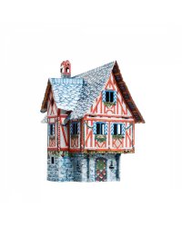 Дом купца зима