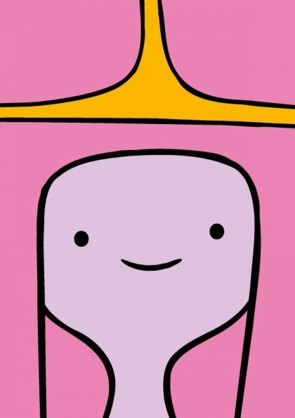 Вселенная Adventure Time/Время приключений Блокнот Бубльгум А5, розовый