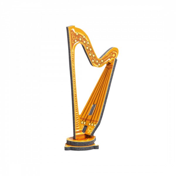 Арфа. Серия Музыкальные инструменты.
