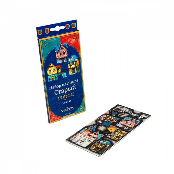 Старый город. Набор магнитов 12 шт.