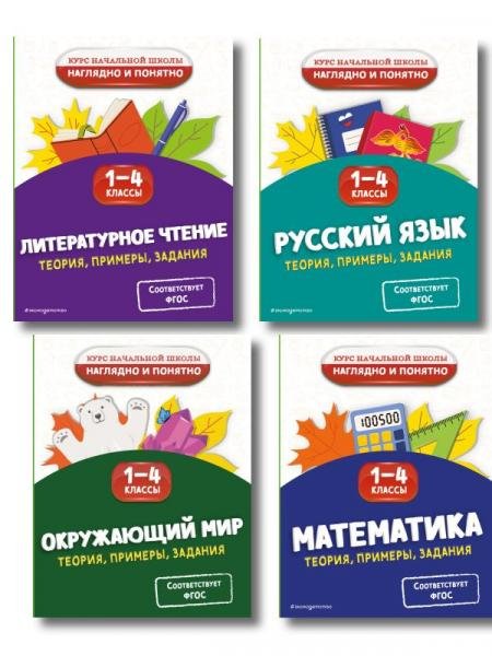 Комплект 4 в 1: Весь курс начальной школы 1-4 класс ИК