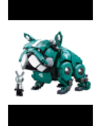 Игрушка-конструктор Робо-пёс Бульдог зелёный