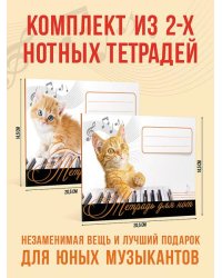 Комплект : тетради для нот