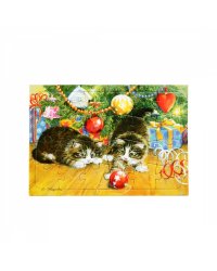 Пазл на подложке Котята 24 элемента