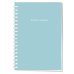 Блокноты в точку. Bullet Journal Блокнот в точку: Bullet Journal бирюзовый, 144 c., пружина