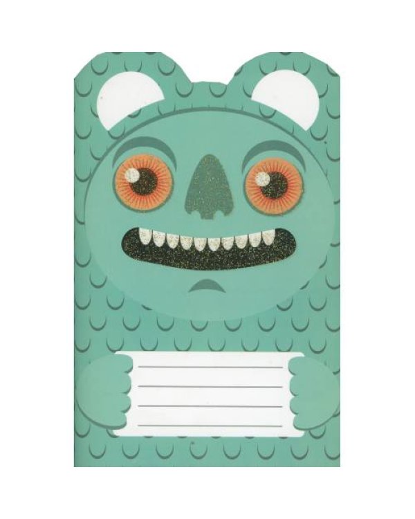 Дополнительное изображение книги «Блокнот. Бирюзовый монстрик»