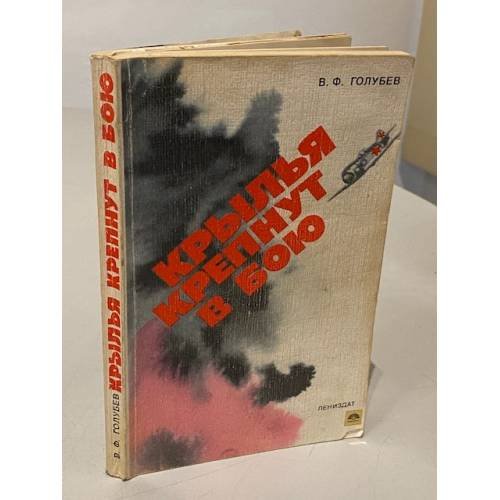 Обложка книги «Крылья крепнут в бою» — Василий Федорович Голубев