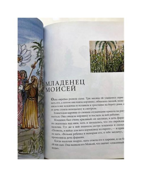 Дополнительное изображение книги «Библия в кратких рассказах для детей (син.)»