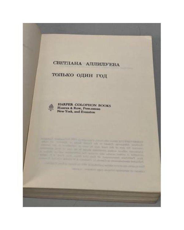 Дополнительное изображение книги «Только один год»