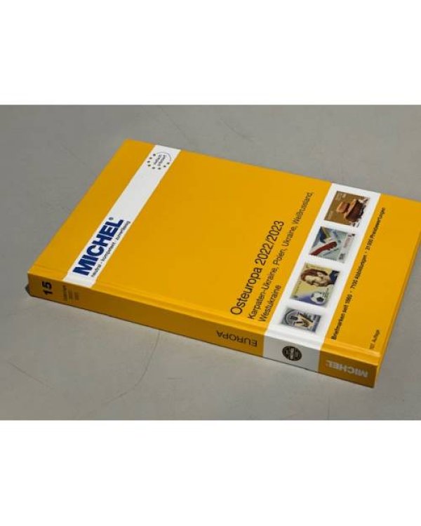 MICHEL Briefmarken Katalog Europa 15 Osteuropa 2022/2023