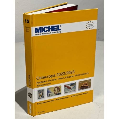 MICHEL Briefmarken Katalog Europa 15 Osteuropa 2022/2023