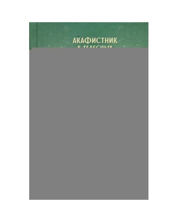 Дополнительное изображение книги «Акафистник в телесных болезнях "Благодатная помощь болящим"»