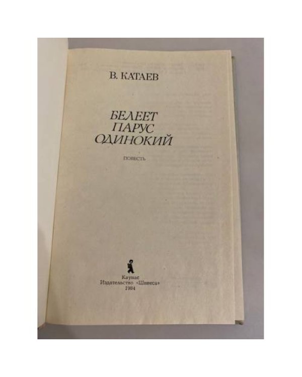 Дополнительное изображение книги «Белеет парус одинокий»