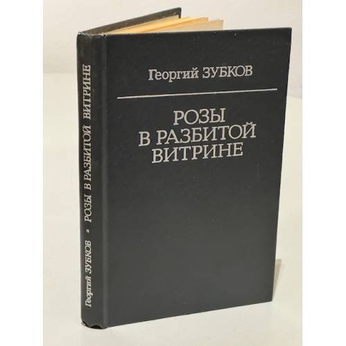 Обложка книги «Розы в разбитой витрине» — Георгий Зубков