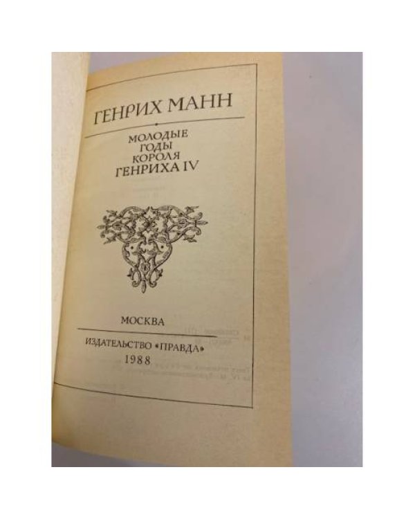 Дополнительное изображение книги «Молодые годы короля Генриха IV»