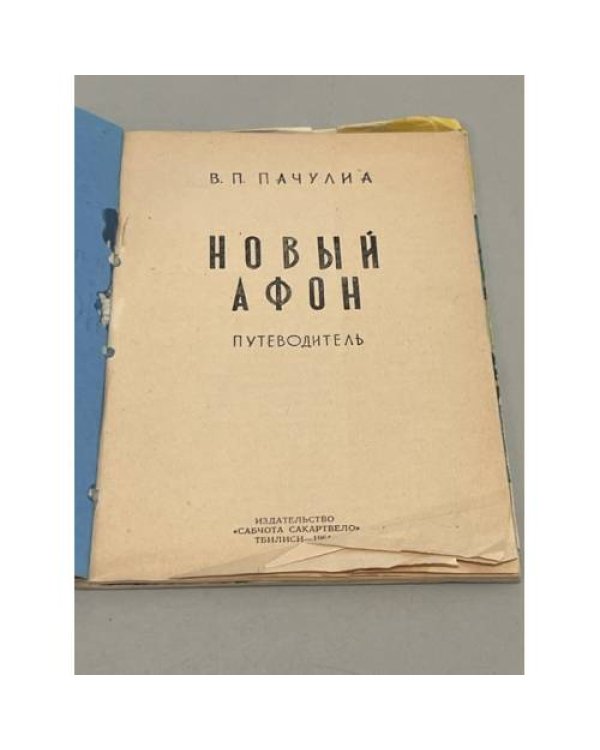 Дополнительное изображение книги «Новый Афон»