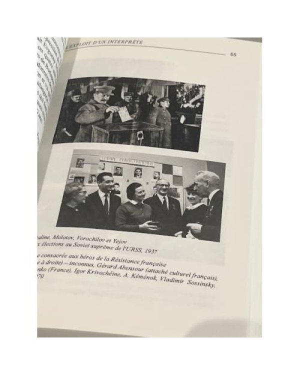 L’EXPLOIT D’UN INTERPRÈTE. Mémoires d’un Français-Russe Traduit par Bruno Bisson et Nikita Krivochéine