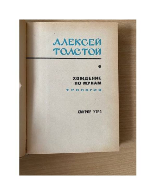Хождение по мукам. В двух томах. Том 2. Хмурое утро