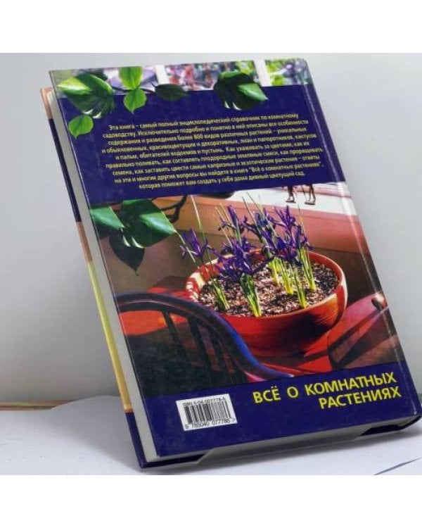 Дополнительное изображение книги «Все о комнатных растениях»