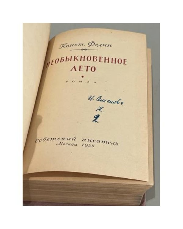 Необыкновенное лето