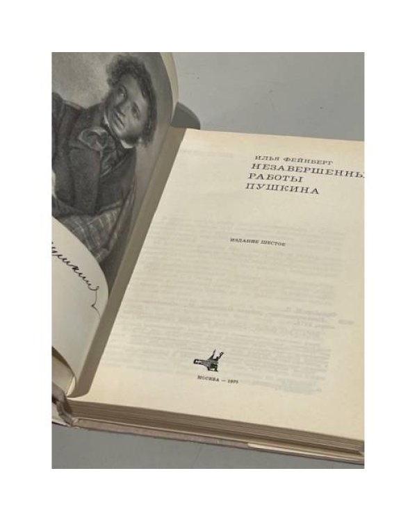 Дополнительное изображение книги «Незавершенные работы Пушкина»