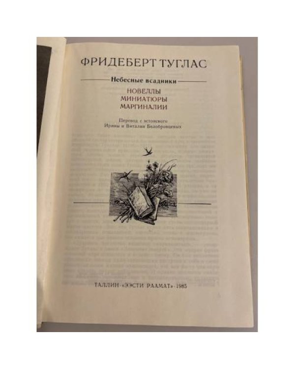 Дополнительное изображение книги «Небесные всадники: Новеллы, миниатюры, маргиналии»