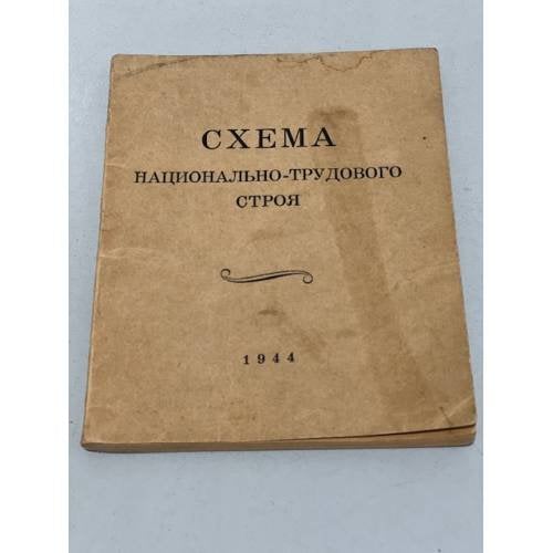 Схема национально–трудового строя