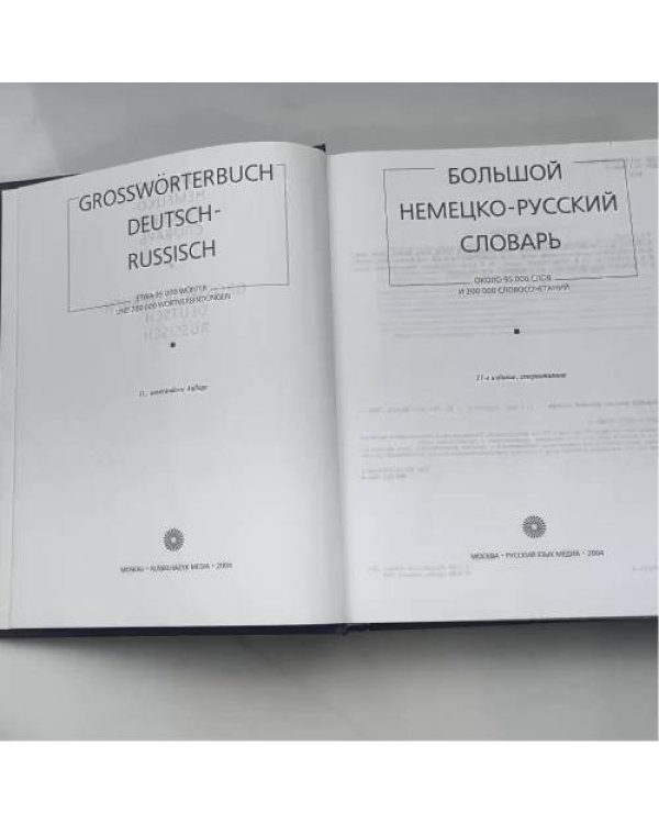 Большой немецко-русский словарь