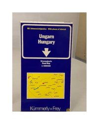 Ungarn Hungary/ Strassenkarte