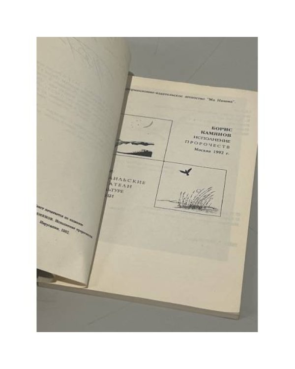 Дополнительное изображение книги «Борис Камянов. Исполнение пророчеств»
