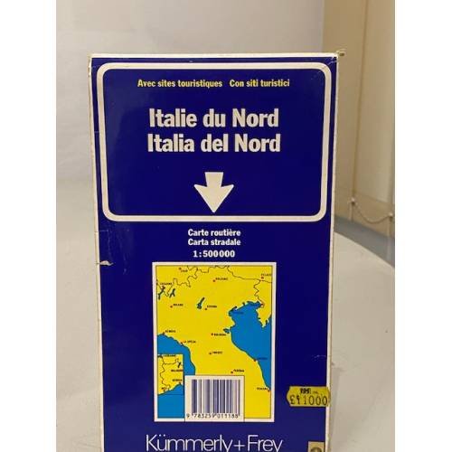 Обложка книги «Italie du Nord - карты» — Автор не указан
