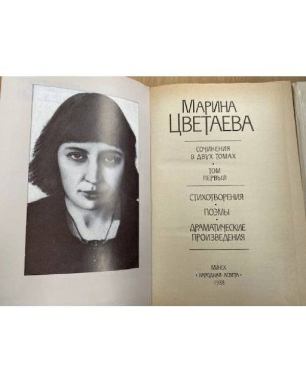 Марина Цветаева. Сочинения в 2 томах (комплект из 2 книг)