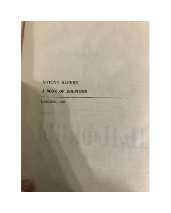 Дополнительное изображение книги «Дельфины»