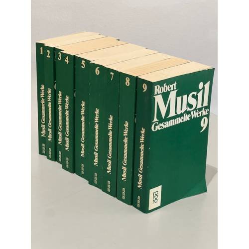 Обложка книги «gesammelte Werke in neun Bänden» — Robert Musil