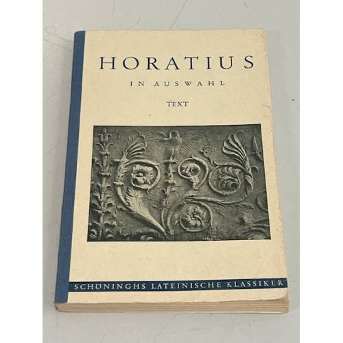 Обложка книги «Horatius in Auswahl» — Julius Tambornino