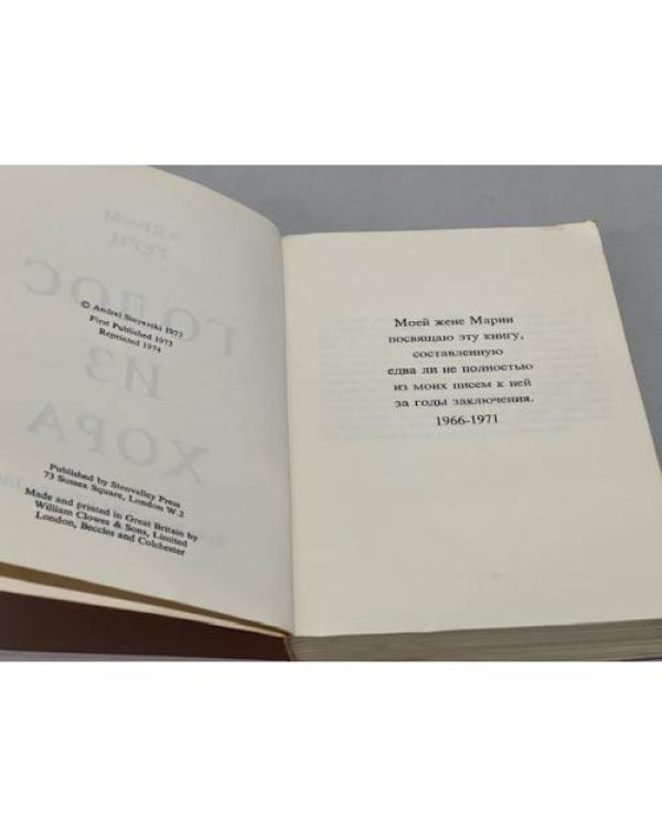 Дополнительное изображение книги «Голос из хора»