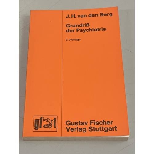 Обложка книги «Grundriß der Psychiatrie» — J. H. van den Berg