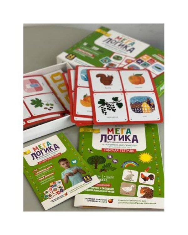 Мегалогика для дошкольников. Обучающий комплект