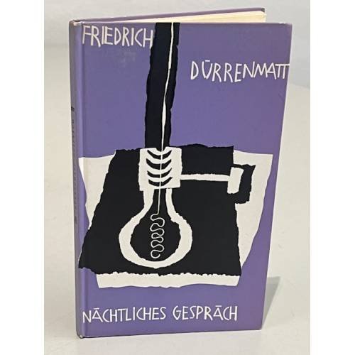 Обложка книги «Nächtliches Gespräch mit einem verachteten Menschen (Ein Kurs für Zeitgenossen)» — Dürrenmatt Friedrich